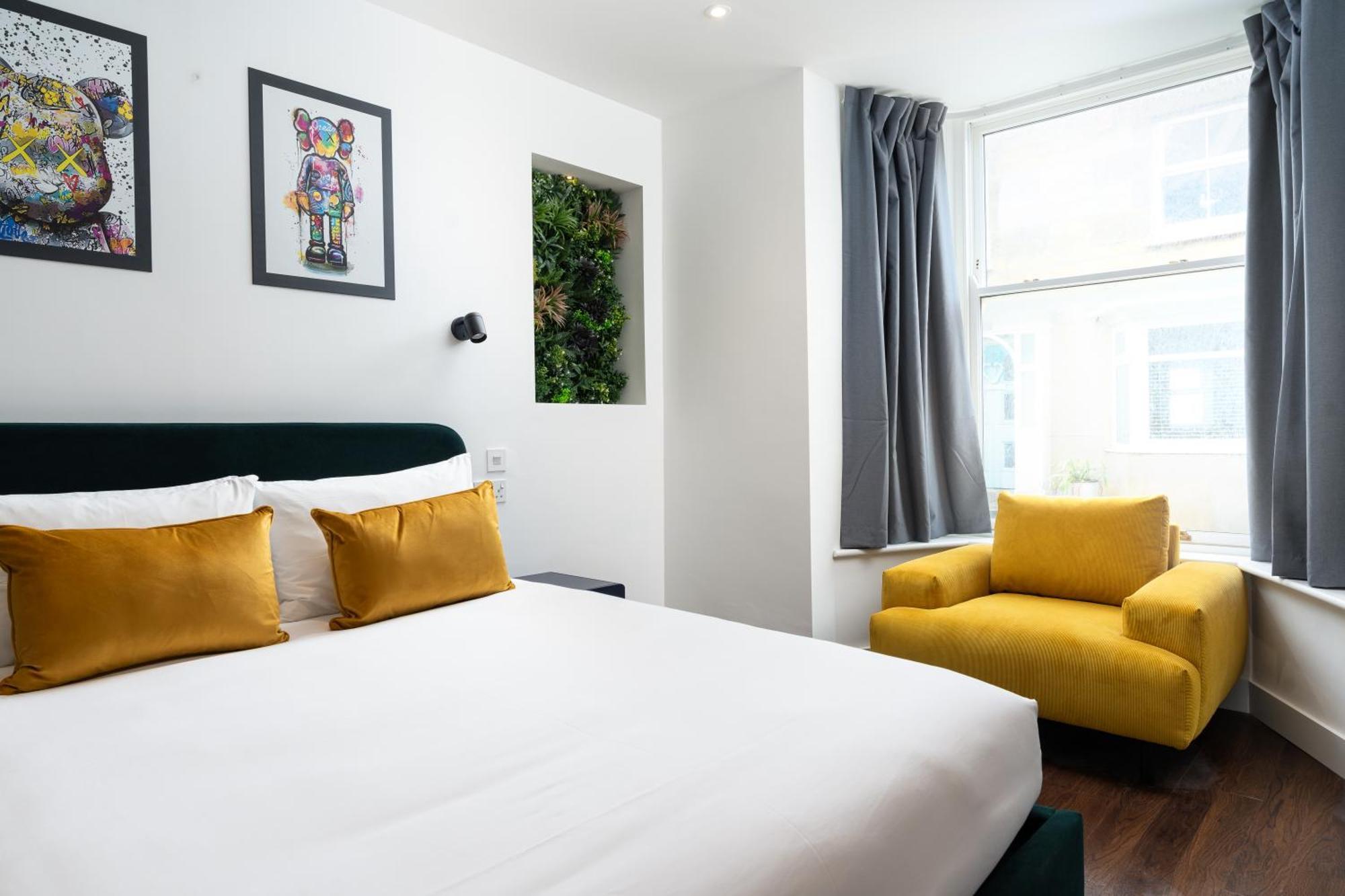 Room 1, Hotel Style Double Bedroom In Marazion Exteriör bild