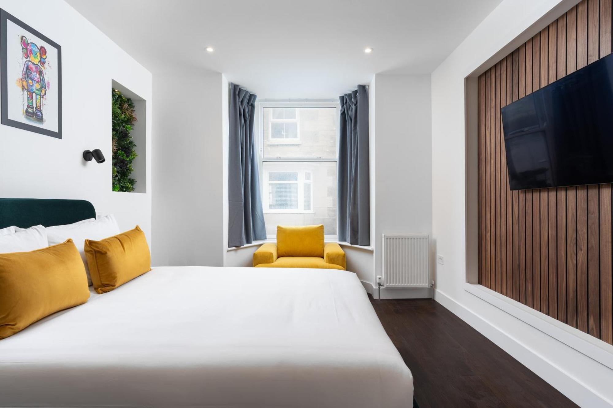 Room 1, Hotel Style Double Bedroom In Marazion Exteriör bild